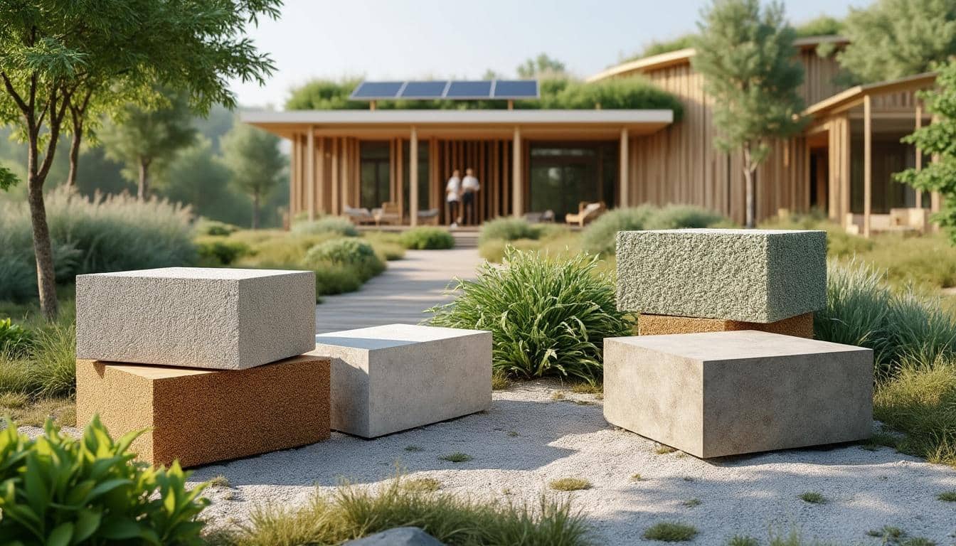 d&eacute;couvrez des alternatives &eacute;cologiques au b&eacute;ton traditionnel, innovantes et peu connues, pour des constructions durables respectueuses de l&rsquo;environnement.