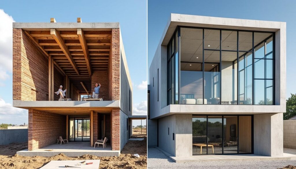 découvrez les principales différences structurelles entre la construction traditionnelle et moderne pour faire le meilleur choix adapté à vos projets.