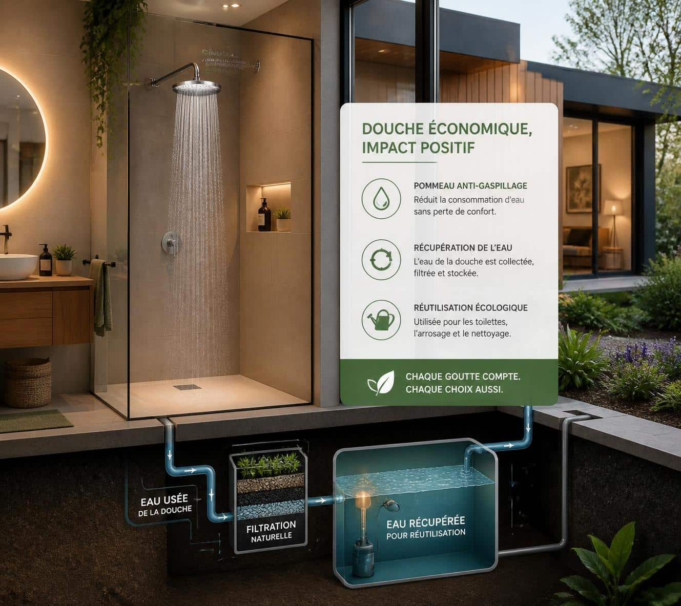 d&eacute;couvrez des astuces pour &eacute;conomiser l'eau en utilisant des &eacute;quipements peu fr&eacute;quents mais efficaces, et r&eacute;duisez votre consommation d'eau au quotidien.