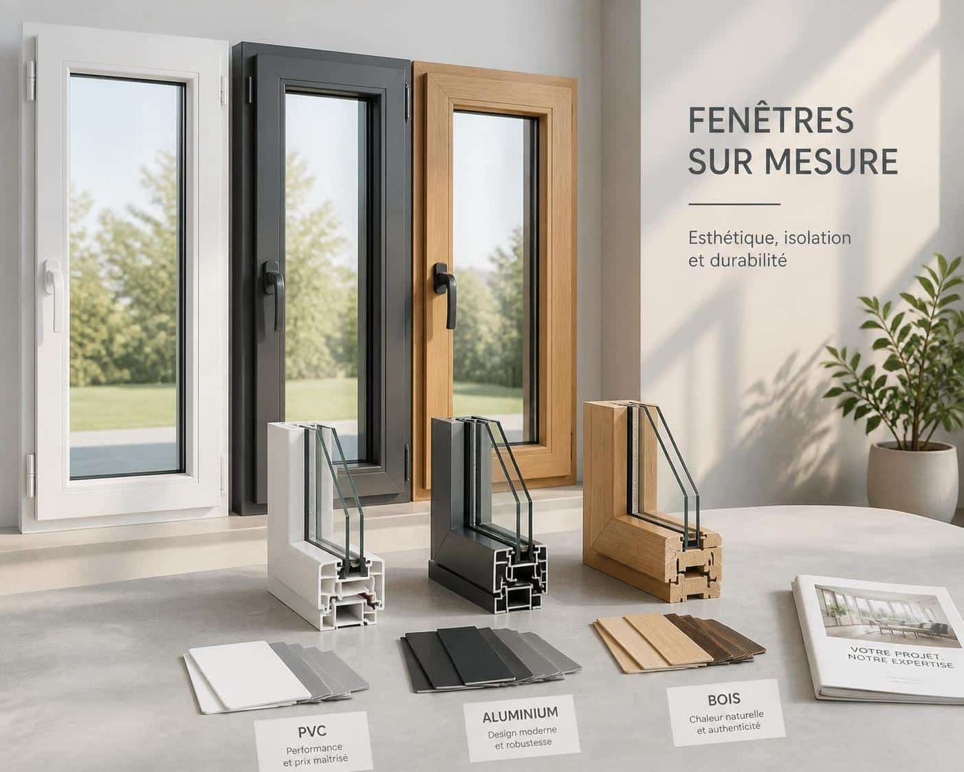 d&eacute;couvrez les crit&egrave;res essentiels pour choisir vos fen&ecirc;tres sur mesure, d&eacute;voil&eacute;s par les fabricants traditionnels pour mieux comprendre leurs conseils et &eacute;viter les pi&egrave;ges.