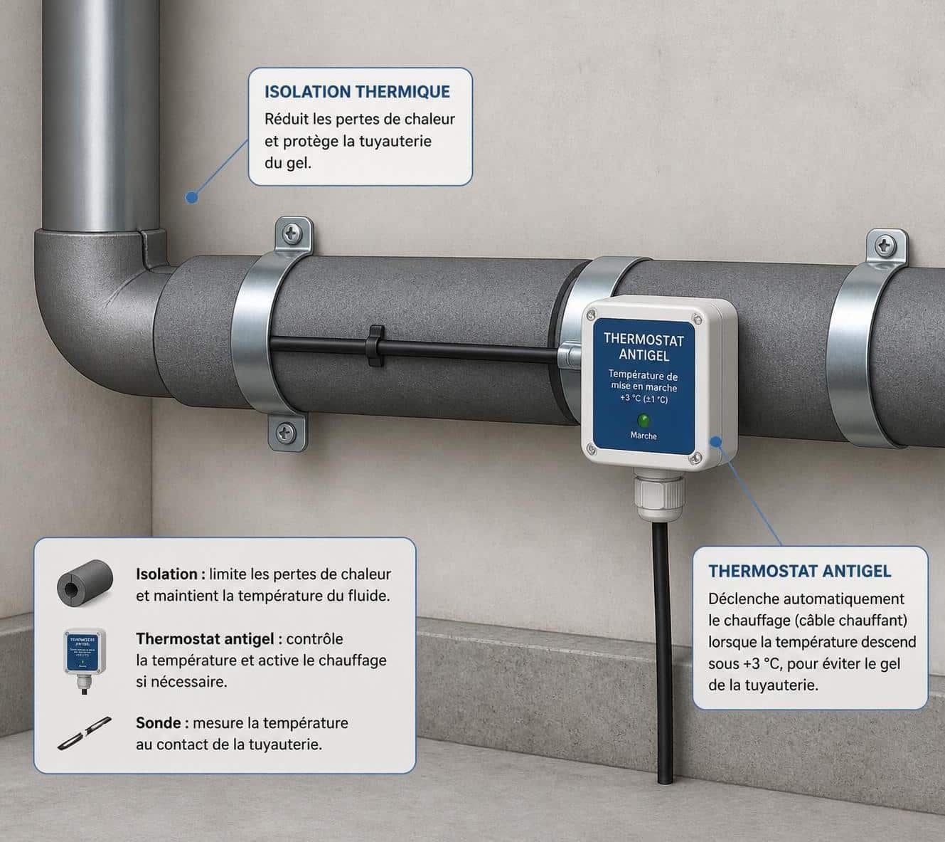 d&eacute;couvrez des solutions pr&eacute;ventives peu connues pour prot&eacute;ger votre plomberie contre les risques de gel et &eacute;viter les d&eacute;g&acirc;ts co&ucirc;teux durant l'hiver.
