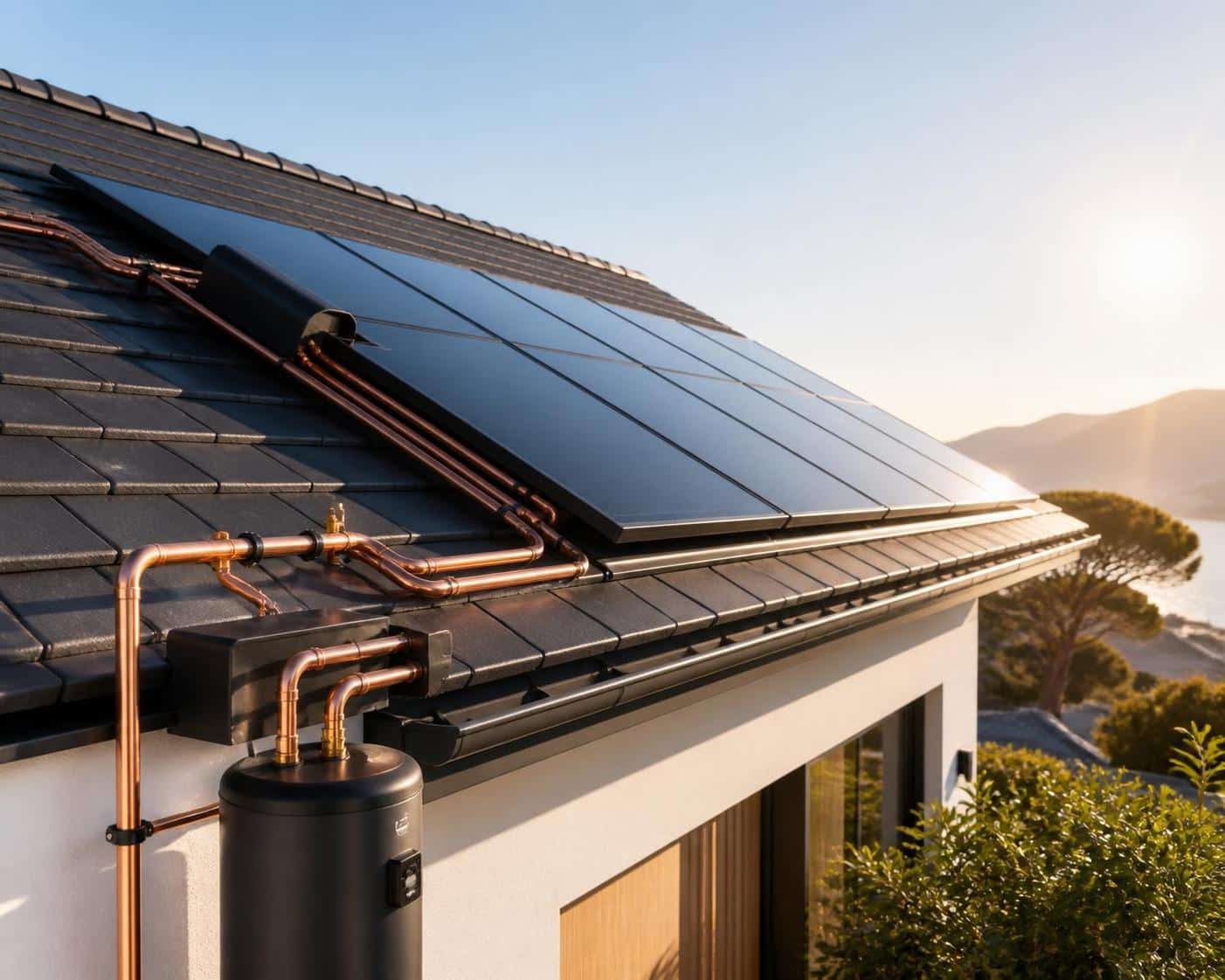 d&eacute;couvrez des solutions de plomberie solaire innovantes et discr&egrave;tes pour une installation efficace et esth&eacute;tique, alliant &eacute;cologie et performance &eacute;nerg&eacute;tique.