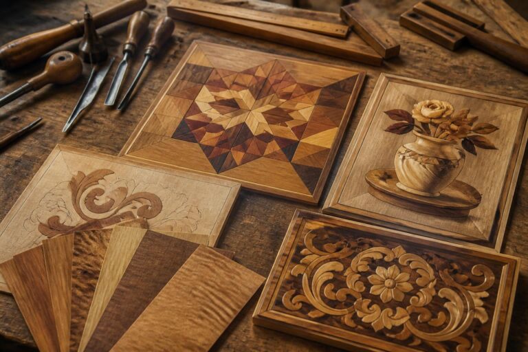 découvrez des techniques de marqueterie rares et peu enseignées aujourd'hui pour enrichir vos compétences artistiques et créer des œuvres uniques.